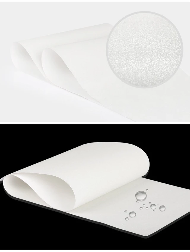 Alt view image 3 of 4 - 11" x 50" Clear Skateboard Grip Tape (125x27cm) | Waterproof, Anti Slip Bubble Free, Transparent, For Scooter Longboard Rollerboard Stairs Pedal Wheelchair Step