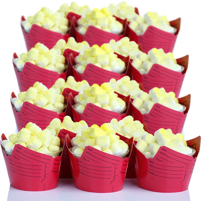 Alt view image 6 of 7 - Raffle Ticket Cupcake Wrappers 36 Count Carnival Theme