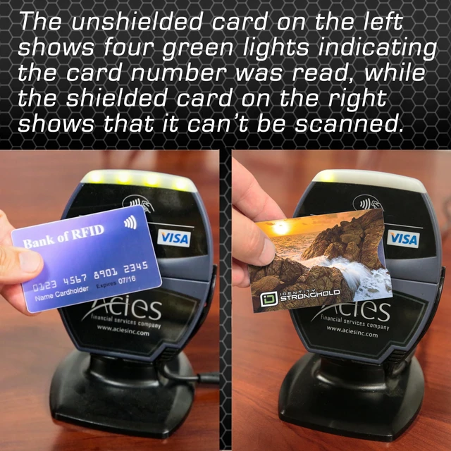 Alt view image 5 of 5 - RFID Blocking Credit Card Sleeve Protectors USA Made Slim Wallet Inserts for Credit Cards, Debit Cards & ID Protection (16, Sunset - 16 Pack)