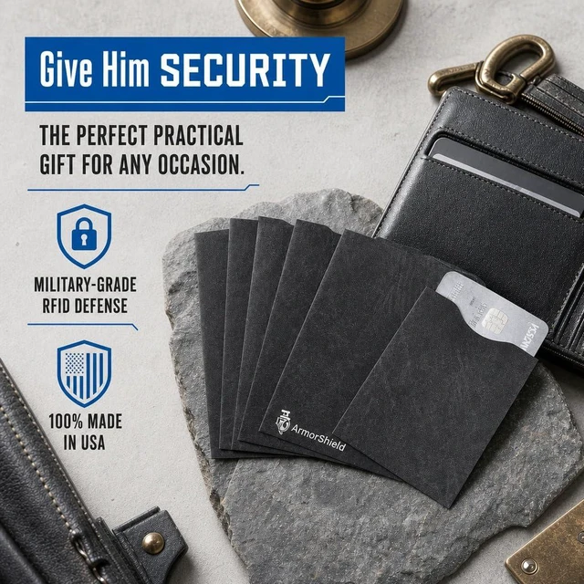 Alt view image 2 of 7 - TYVEK RFID Blocking Credit Card Sleeves Protectors | 100% MADE IN USA - For Travel wallet, pocket or purse. Safeguard against identity theft (GRAY-5PACK)
