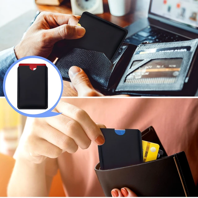 Alt view image 6 of 6 - 20PCS RFID Blocking Sleeves for Credit Card, Black