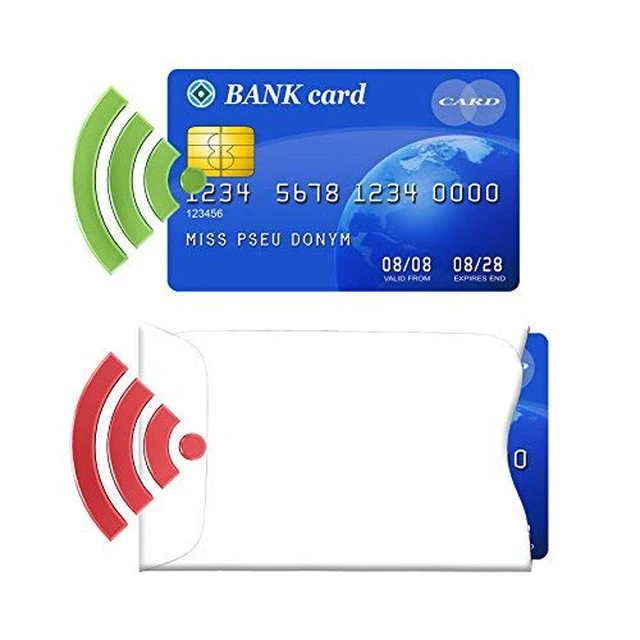 Alt view image 4 of 4 - RFID Blocking Sleeves, Pack of 15 (Credit Card Holders Only) for Identity Theft Protection
