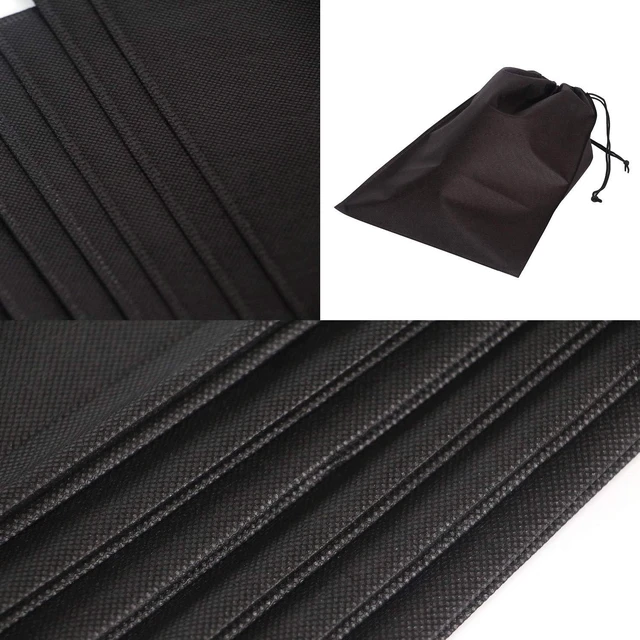 Alt view image 4 of 7 - 12 Pack Shoe Bags for Travel Non-Woven with Rope for Men and Women Large Shoes Pouch Storage Packing Organizers