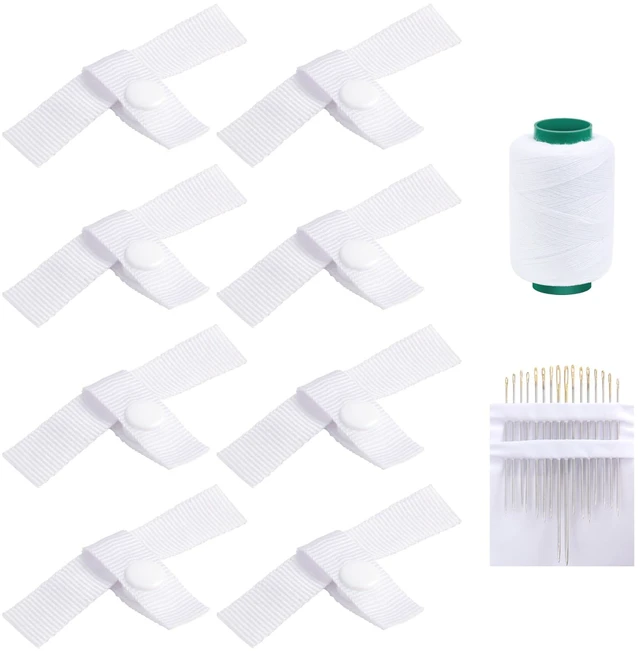 Main image of 8 Pack Duvet Snap Clips, Duvet Clips Fasteners Inside | Duvet Fasteners Fastens Comforter Inside Cover to Stay in Place, Keeps Duvet Cover Fixed Easy to install & remove for washing