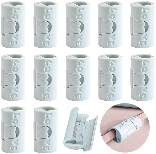 Main image of 20 PCS Bed Sheet Grippers Duvet Cover Clips Sheet Clips for Bedding Sheet Holder that Hold Slip and Fall Out Keep