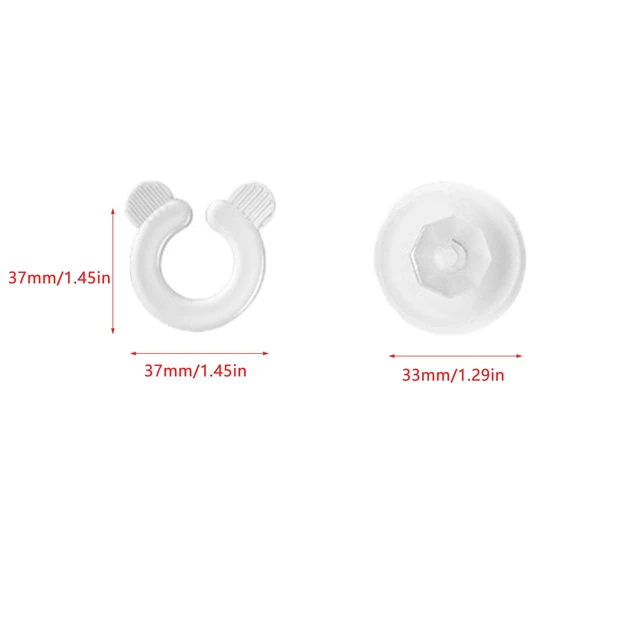 Alt view image 2 of 7 - 12 Set Duvet Cover Clips Down Comforter Grippers No-Pin Safety Clamp Buckles Button Holder Fastener for Bed Sheet Quilts Blanket Bedspread Inside Corner Turnovers Shower Curtain Liner