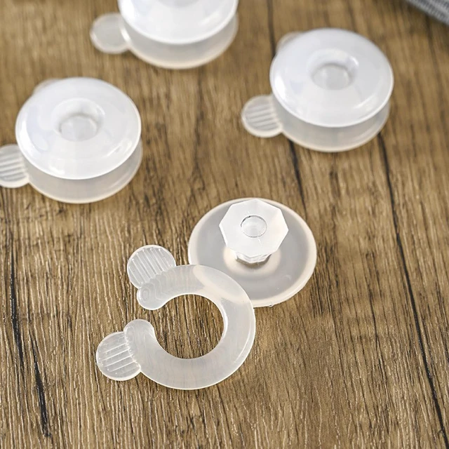Alt view image 5 of 7 - 12 Set Duvet Cover Clips Down Comforter Grippers No-Pin Safety Clamp Buckles Button Holder Fastener for Bed Sheet Quilts Blanket Bedspread Inside Corner Turnovers Shower Curtain Liner