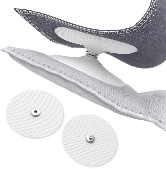 Main image of Metal Iron-on Duvet Snaps, White, 16 Pcs / 8 Sets | Hidden metal snaps help keep your duvet spread smoothly inside the cover, without bulky clips or hard magnets.