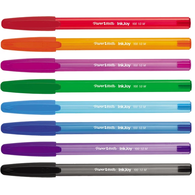 Alt view image 2 of 6 - InkJoy 100ST Ballpoint Pens, Medium Point (1.0mm), Assorted, 18 Count
