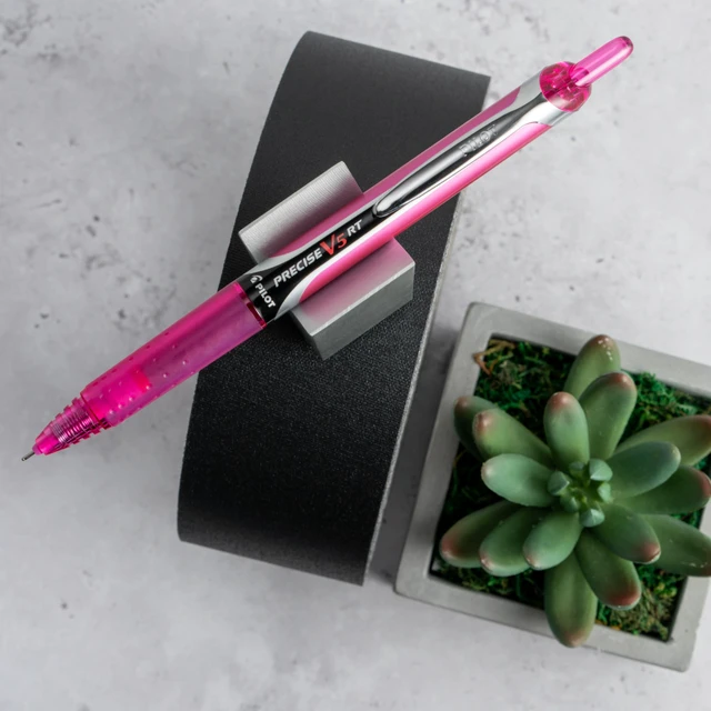 Alt view image 2 of 5 - Precise V5 RT Rolling Ball Pens, 0.5 mm, Pack of 8