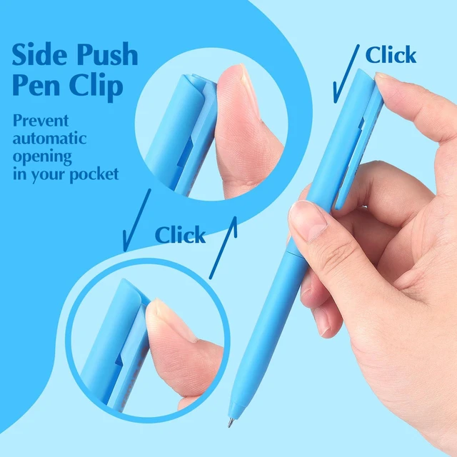Alt view image 3 of 7 - Colored Gel Pens, 0.5mm Quick Dry Fine Point Pen, 18 PCS | Smooth Writing Pens for Note Taking and Journaling