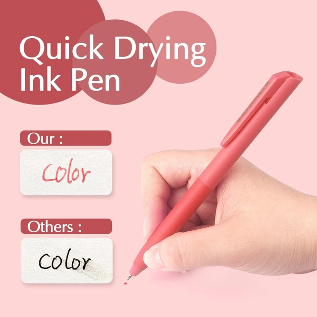 Alt view image 5 of 7 - Colored Gel Pens, 0.5mm Quick Dry Fine Point Pen, 18 PCS | Smooth Writing Pens for Note Taking and Journaling