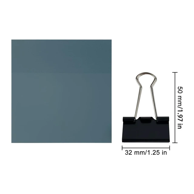 Alt view image 3 of 6 - 80Pcs Medium Binder Clips, 1.25 inch(32mm), Paper Clamps Medium Size for Office Supplies, Black