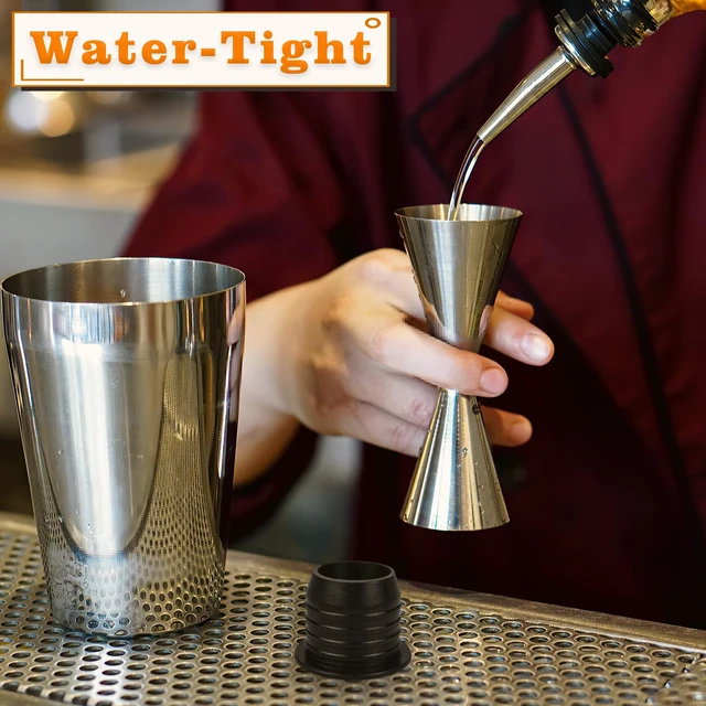 Alt view image 6 of 7 - 12 Pack Liquor Pour Spout Adapters, Pour Spouts for Large Neck Liquor Bottles, Liquor Bottle Pourers for Alcohol Olive Oil up to 1 inch/25 mm Neck