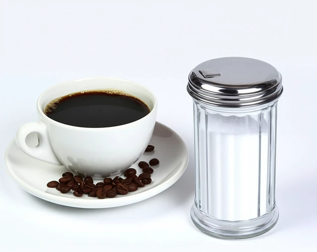 Alt view image 3 of 5 - Glass Sugar Shaker Dispenser Pourer, 5.5 inch | Clear glass shaker bottle with steel pour spout. Multi-purpose tabletop dispenser for granulated sugar, cheese, or spices.
