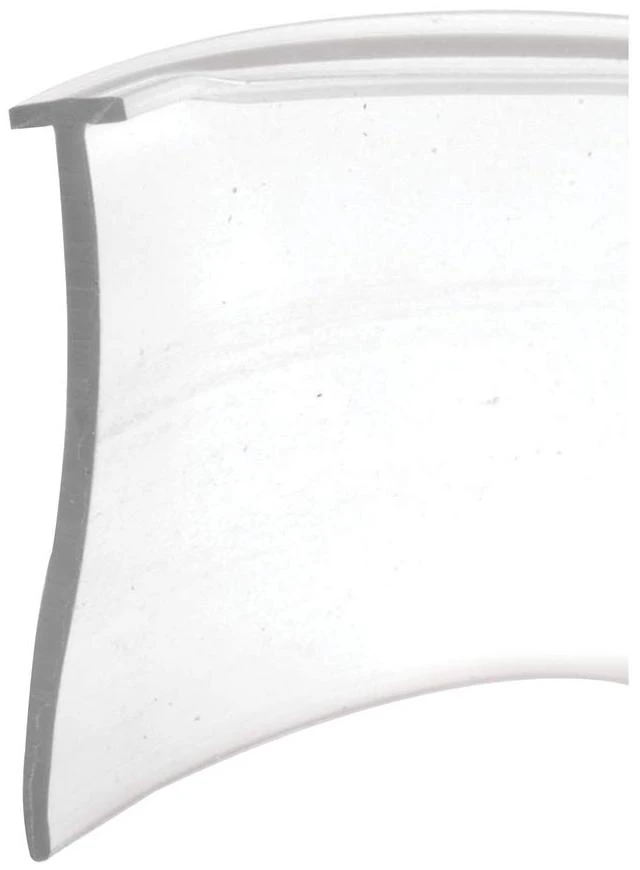 Main image of Vinyl Shower Door Bottom Sweep, 36 x 1, Clear (Single Pack) | Clear, Single Pack