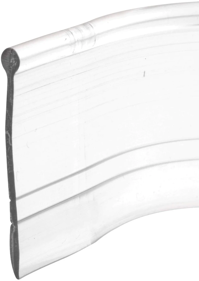 Main image of M 6184 Vinyl Shower Door Bottom Sweep, 37 In. x 1 In. Strip, Clear (Single Pack)