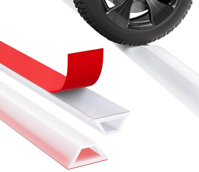 Main image of Collapsible Shower Water Dam Self-Adhesive Silicone Water Stopper Barrier Keeps Water Inside Threshold Dry and Wet Separation Retention System Suitable for Bathroom (39 Inch, Transparent)