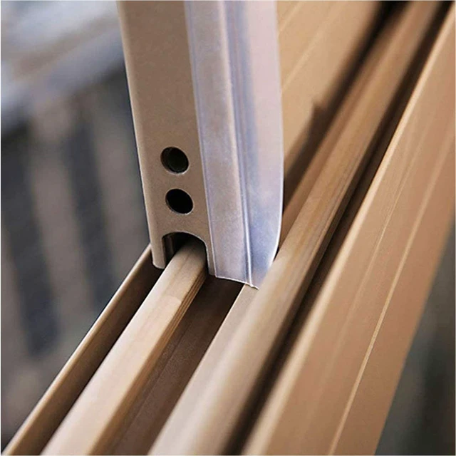 Alt view image 4 of 7 - Door Strip Bottom, House and Glass Shower Door Seal Strip for Side of Door(Transparent), 1" x 16.4'