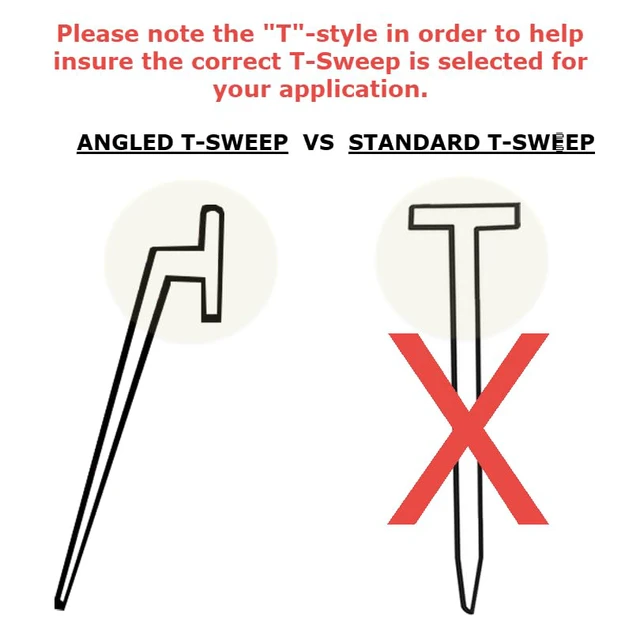 Alt view image 3 of 6 - Clear Vinyl Framed Shower Door Drip Sweep Wipe Seal Angled 36" Long, Made in USA (Clear)