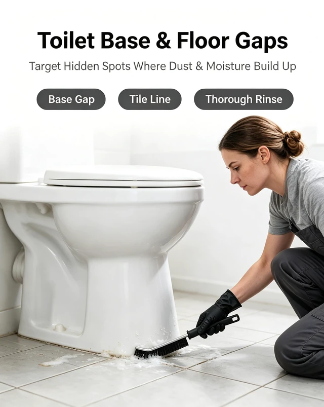 Alt view image 4 of 7 - Crevice Cleaning Brush,Gap Brush for Tile Grout Faucet Sink Toilet,3 Pack. | Fit for Cleaning Tile Grout, Kohler Faucets, Toto Toilets, Weber Grills and RVs.