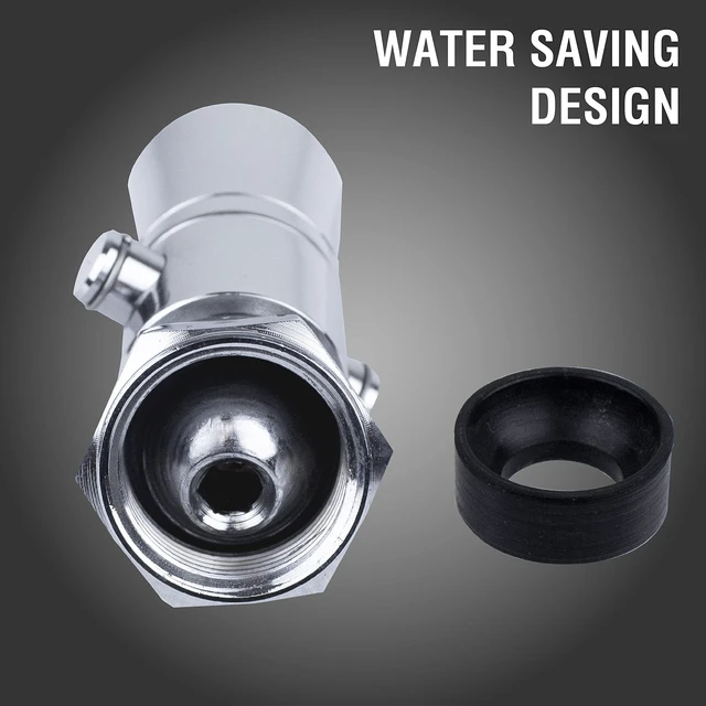 Alt view image 5 of 7 - 520 1100CP-18 Water Saving Showerhead with Push Button Flow Control, Chrome Plated Brass