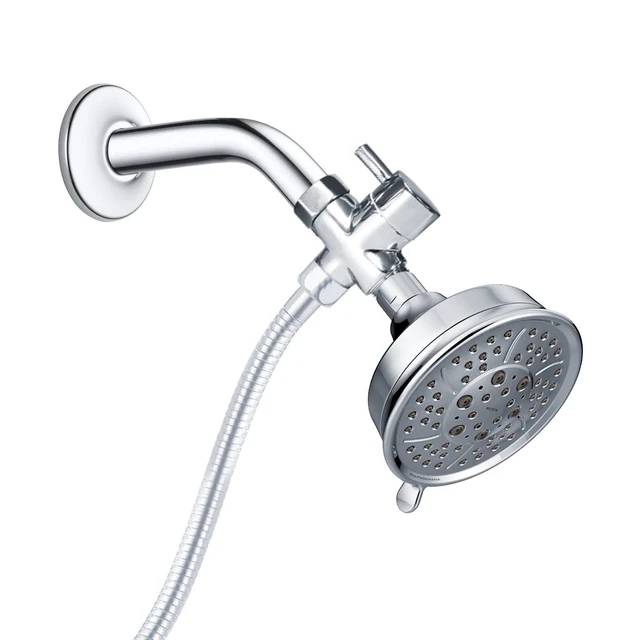 Alt view image 5 of 5 - Solid Brass 3-way G1/2 Shower Diverter Chrome Plating