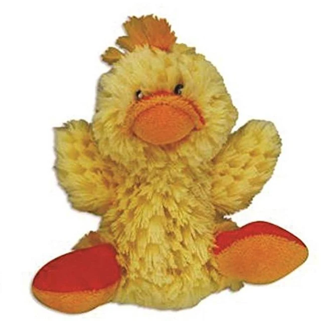 Main image of Duckie Plush Squeaker Dog Toy, Yellow, for Extra Small Dogs | Soft Plush Squeaker Toy with a Removable Squeaker & Minimal Stuffing, Great for Easy Fetch & Cuddle Time