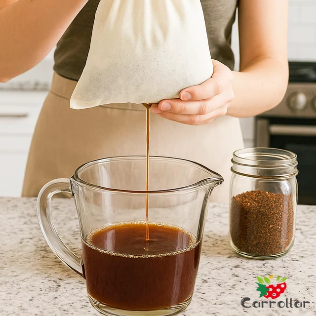 Alt view image 6 of 7 - 4Pack Nut Milk Bags,4 Sizes Unbleached Cotton Cheesecloth Bags,Food Strainer Bags,Reusable Muslin Strainer Bags for Yogurt,Juice,Wine,Cheese making(5x6.3"/6x8"/8x10"/10x14")
