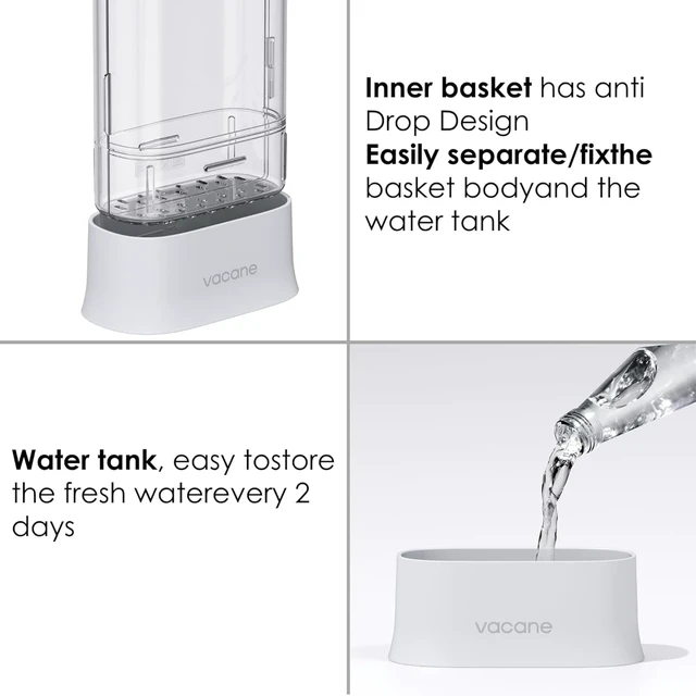 Alt view image 4 of 6 - Green Saver Herb Keeper Refrigerator Storage Container for Cilantro, Asparagus, Fresh Herbs, Dishwasher Safe, Extends Freshness 10 Days