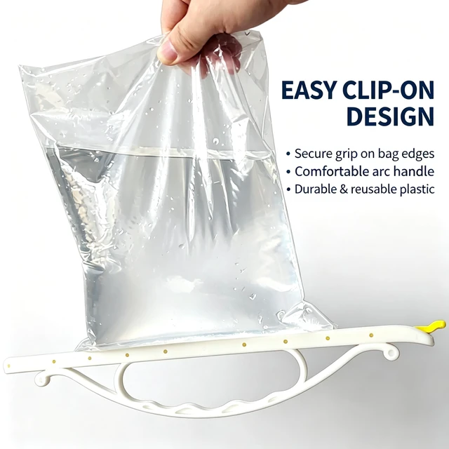Alt view image 4 of 7 - Bag Sealing Clips 9 Pack, Multi-Size Sealing Sticks with Carry Handle for Bread Bags, Chip Bags, Coffee & Pet Food Wall-Mountable, Airtight Moisture Proof Reusable Kitchen Clips (9pcs)
