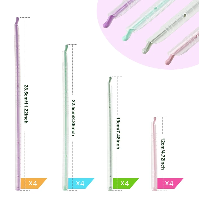 Alt view image 2 of 7 - Food Sealing Sticks, Bag Clips 16 Pcs Reusable Bag Sealer Sticks(S01-Nordic style)