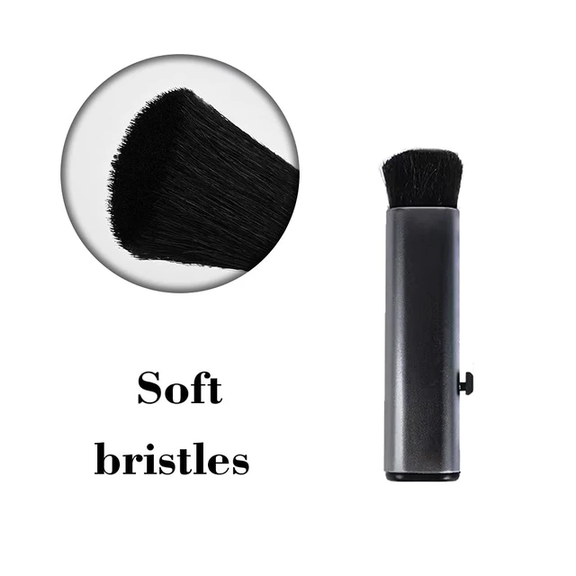 Alt view image 3 of 7 - 2 Pcs Retractable Keyboard Cleaning Brush Computer Cleaning Tool Dust Removal Brush for Desktop Table