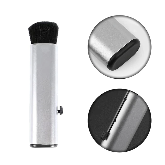 Alt view image 4 of 7 - 2 Pcs Retractable Keyboard Cleaning Brush Computer Cleaning Tool Dust Removal Brush for Desktop Table