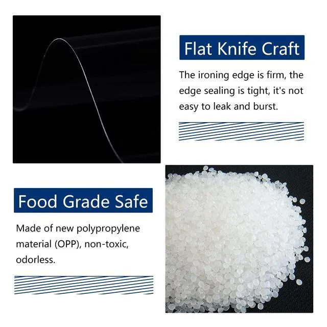 Alt view image 5 of 6 - Long Cellophane Bags 1'' x 6'' 100pcs Self Sealing Adhesive Bags Clear OPP Poly Cello Bags 1mil for Candy Gifts Favors Pen Jewelery Samples Beads