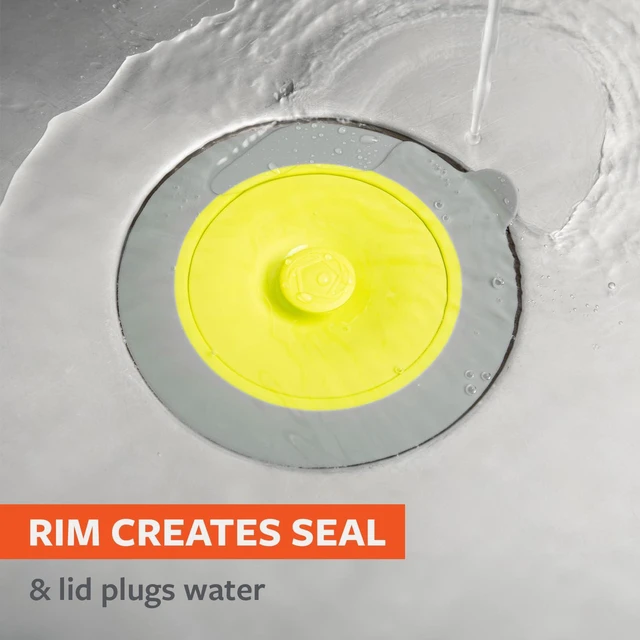 Alt view image 2 of 6 - Catch & Close Sink Strainer, Prevents Clogs, Durable - Green | Eco-friendly stainless steel mesh keeps your kitchen sink clog-free and flowing smoothly