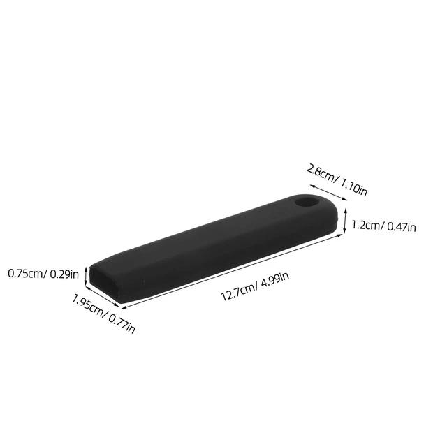 Alt view image 6 of 7 - 4pcs Skillet Handle Cover: Silicone Handle Protective Cover - Non-Slip Waterproof Anti-Scald Pot Grip Sleeves for Cooking Utensils