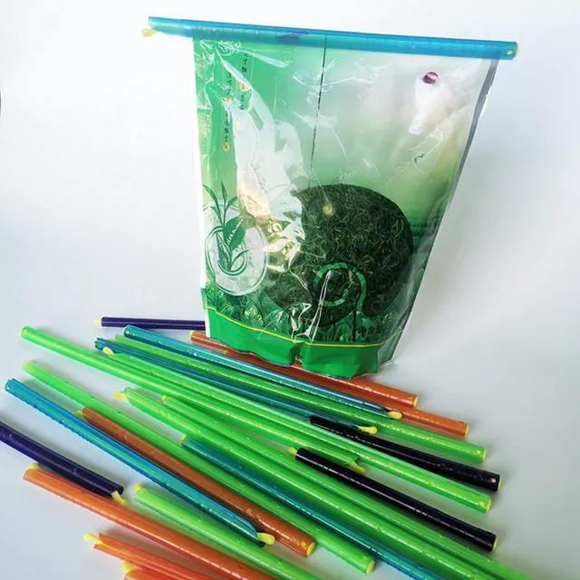Alt view image 3 of 5 - 16PCS Reusable Bag Seal Sticks,Magic Bag Sealer Stick Plastic Bag Sealers Bag Clips for Food Storage, Freezer & Pantry Organization11.25inch and 8.86inch)