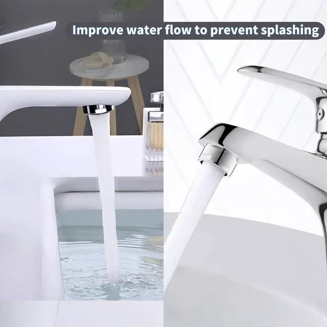 Alt view image 5 of 7 - Bathroom Sink Aerator,2.2 GPM Faucet Aerator, Made of Solid Brass and Stainless Steel,15/16 Inch Male Thread Faucet Replacement with Gasket,For Kitchen and Bathroom,6PCS(Silvery)