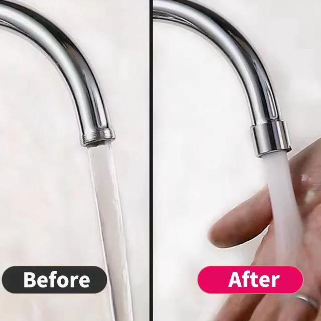 Alt view image 7 of 7 - Bathroom Sink Aerator,2.2 GPM Faucet Aerator, Made of Solid Brass and Stainless Steel,55/64 Inch Female Thread Faucet Replacement with Gasket,For Kitchen and Bathroom,4PCS(Silver)