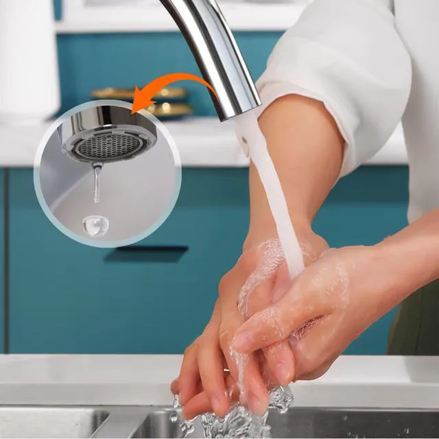 Alt view image 3 of 7 - Faucet Aerator M18.5, WeeVeni 6PCS Aerator Replacement for Sink Faucet Flow Restrictor, Kitchen Bathroom Sink Aerators with Key Removal Wrench Tool