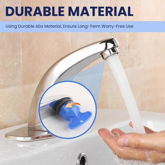Alt view image 2 of 7 - 1 Pcs Bathroom Faucet Aerator for Moen 137401 Eco-Performance Aerator | 1.5 gpm Faucet Aerator, Faucet Flow Restrictor Service Kit with Aerator Key(18.5MM)