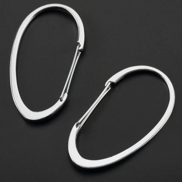 Alt view image 3 of 7 - Silver Shower Curtain Rings, Rustproof Shower Curtain Hooks for Bathroom, ZESLMG Chrome Decorative Shower Hooks Rings for Shower Curtain Rod Hangers, Set of 12