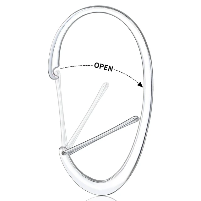Alt view image 5 of 7 - Silver Shower Curtain Rings, Rustproof Shower Curtain Hooks for Bathroom, ZESLMG Chrome Decorative Shower Hooks Rings for Shower Curtain Rod Hangers, Set of 12