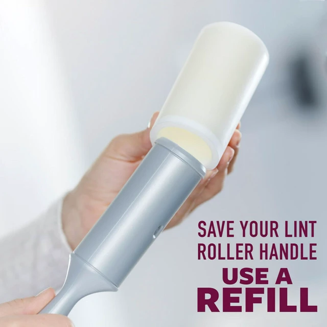Alt view image 7 of 7 - Pet Hair Pickup Extra Sticky Lint Roller Refills, Refills Only, 50% Stickier, 4 in x 36.2 ft Each, 70 Sheets Per Refill, 3 Pack, 210 Total Sheets