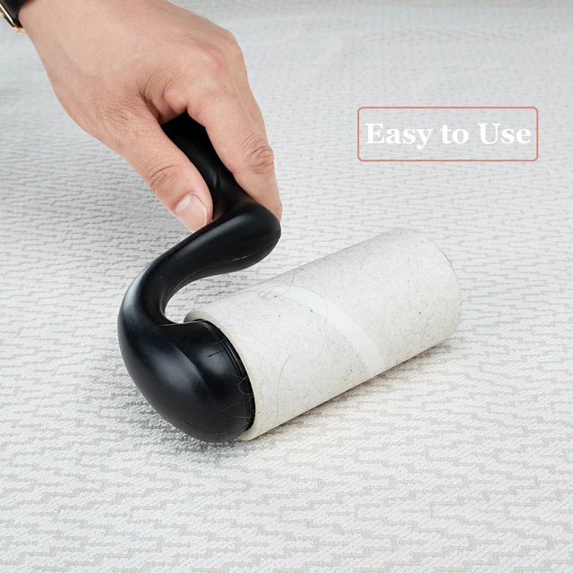 Alt view image 5 of 7 - 4 inch Lint Roller Refills Only for Scotch Brite, Everyday Clean Lint Roller Refills 4 Pack, Pet Hair Pickup Extra Sticky 90 Sheets per Refill, 360 Adhesive Sheets Total (1 3/4 inch Inside Diameter)