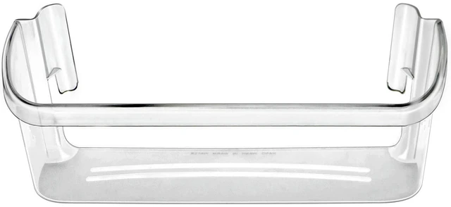 Main image of 240323002 Refrigerator Door Bin Shelf Compatible with Frigidaire & Kenmore | Bottom 2 Shelves on Refrigerator Side, Single Unit, Clear, Replaces PS429725, AH429725, AP2115742