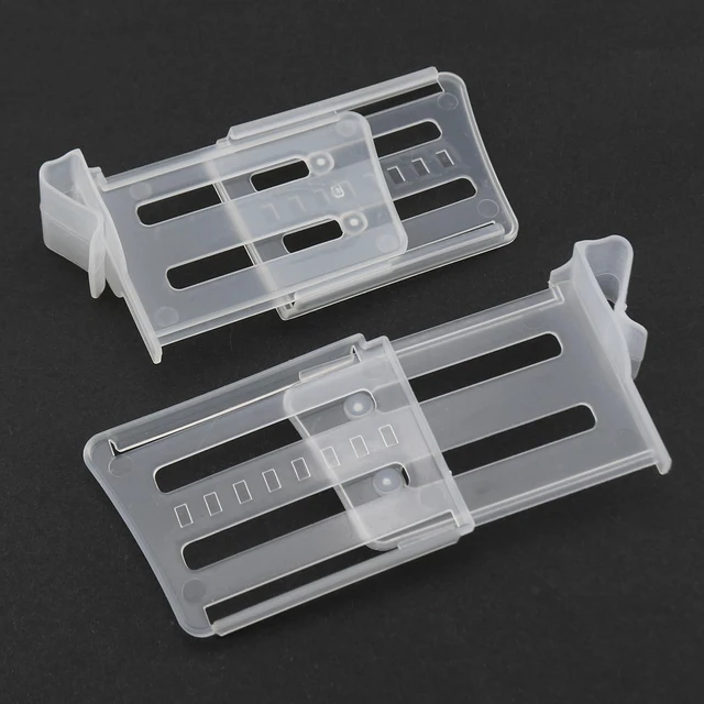 Alt view image 2 of 5 - 12PCS Adjustable Fridge Side Door Divider Kitchen Fridge Shelves Polypropylene Sorting Divider for Sorting Drawer and Storage Box