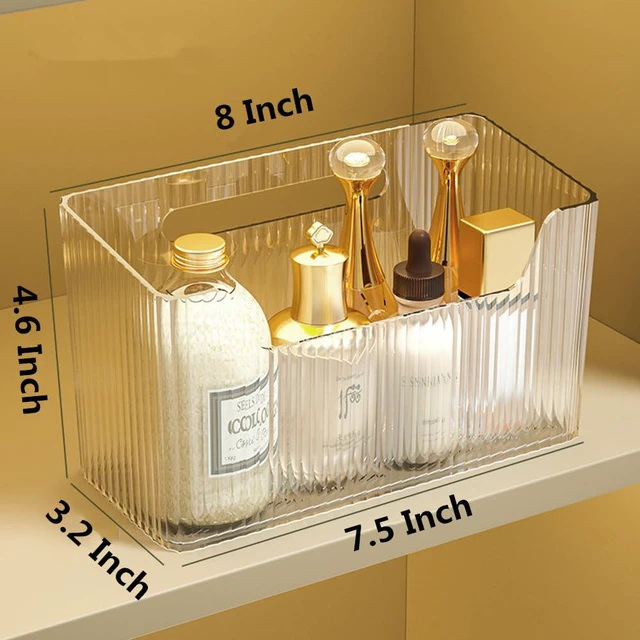 Alt view image 2 of 6 - 2 Pack Adhesive Cabinet Door Organizer, Storage Bins Lid Organizer Cabinet Wall Mount Pantry Door Caddy Containers for Kitchen Bathroom Countertops