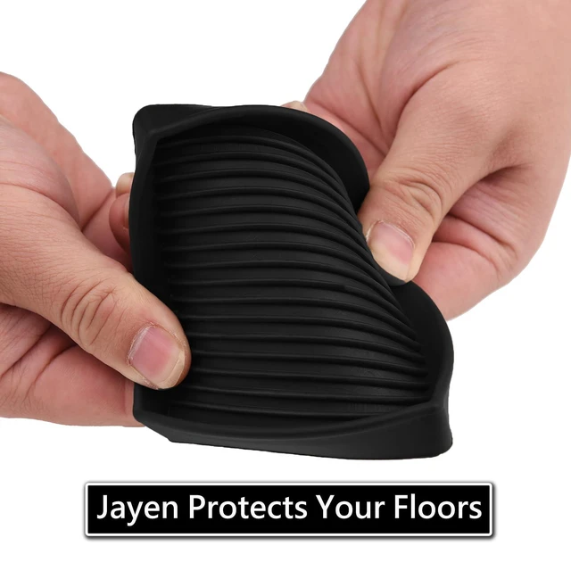 Alt view image 7 of 7 - Non Slip Furniture Caster Cups Coasters Pads for Hardwood Floors, 2x2 | flexible rubber, durable, prevent furniture from sliding, easy to install, protect all flooring type